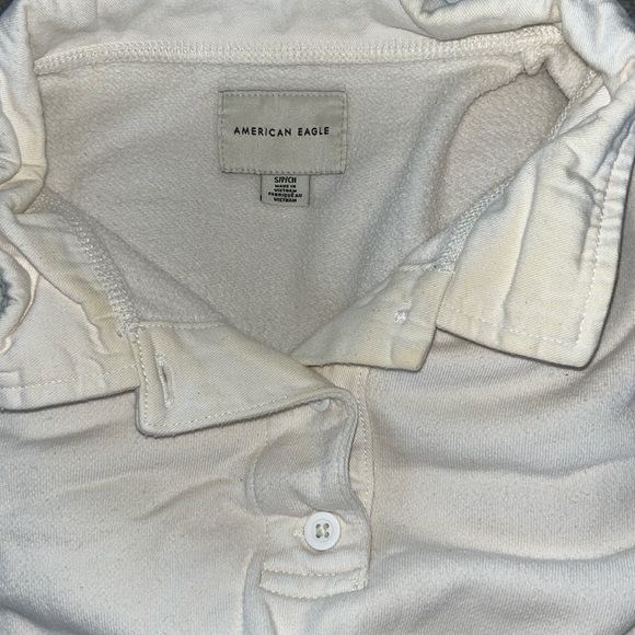 American eagle fleece polo sweatshirt - Picture 6 of 6